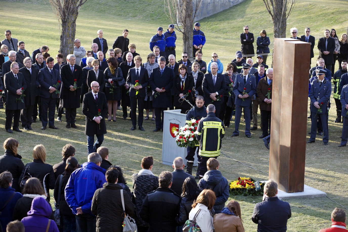 Sierre: herdenkingsplechtigheid 