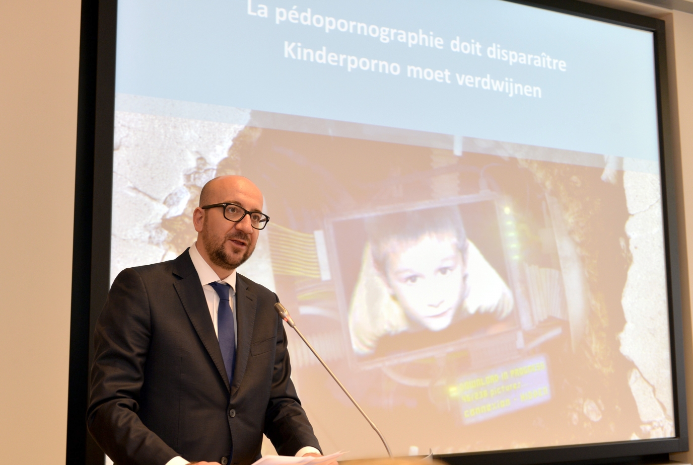 Speech Charles Michel bij Child Focus