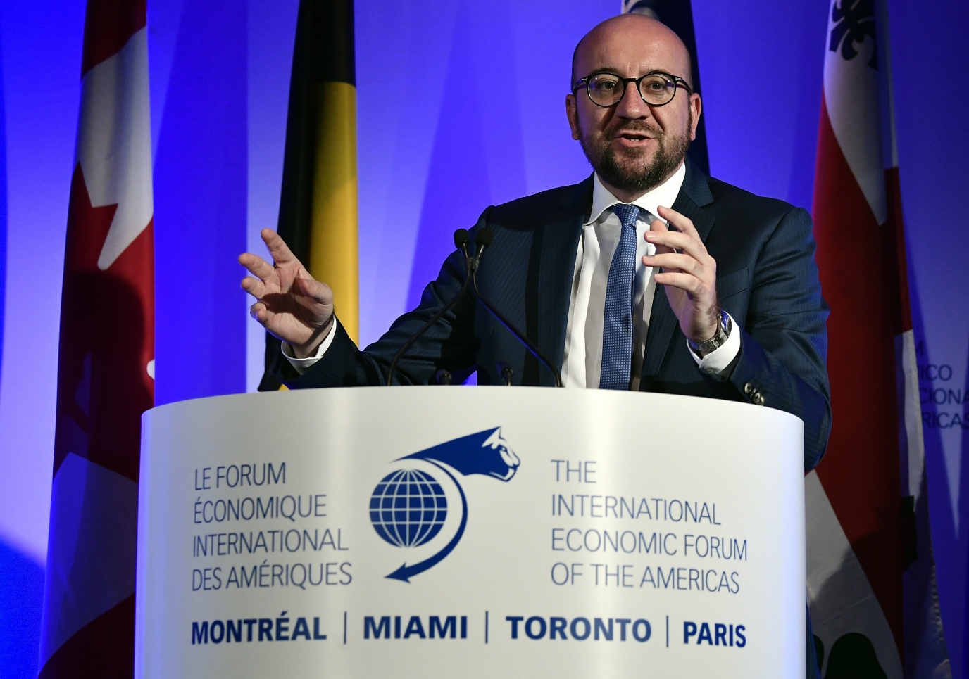 Teilnahme am „Internationalen Amerikanischen Wirtschaftsforum” in Montreal