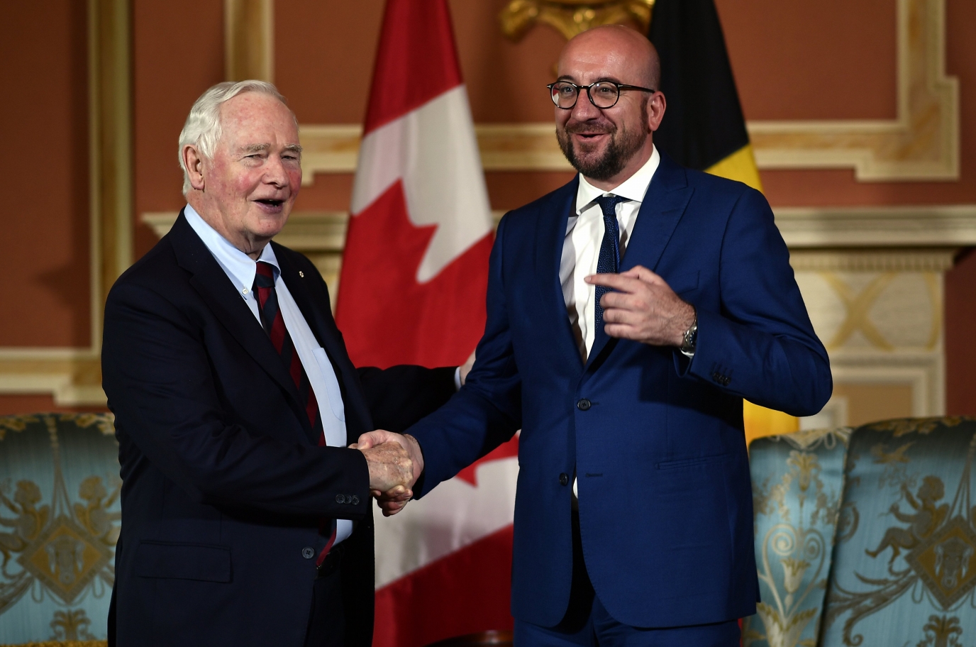 Treffen mit dem Generalgouverneur von Kanada, David Johnston