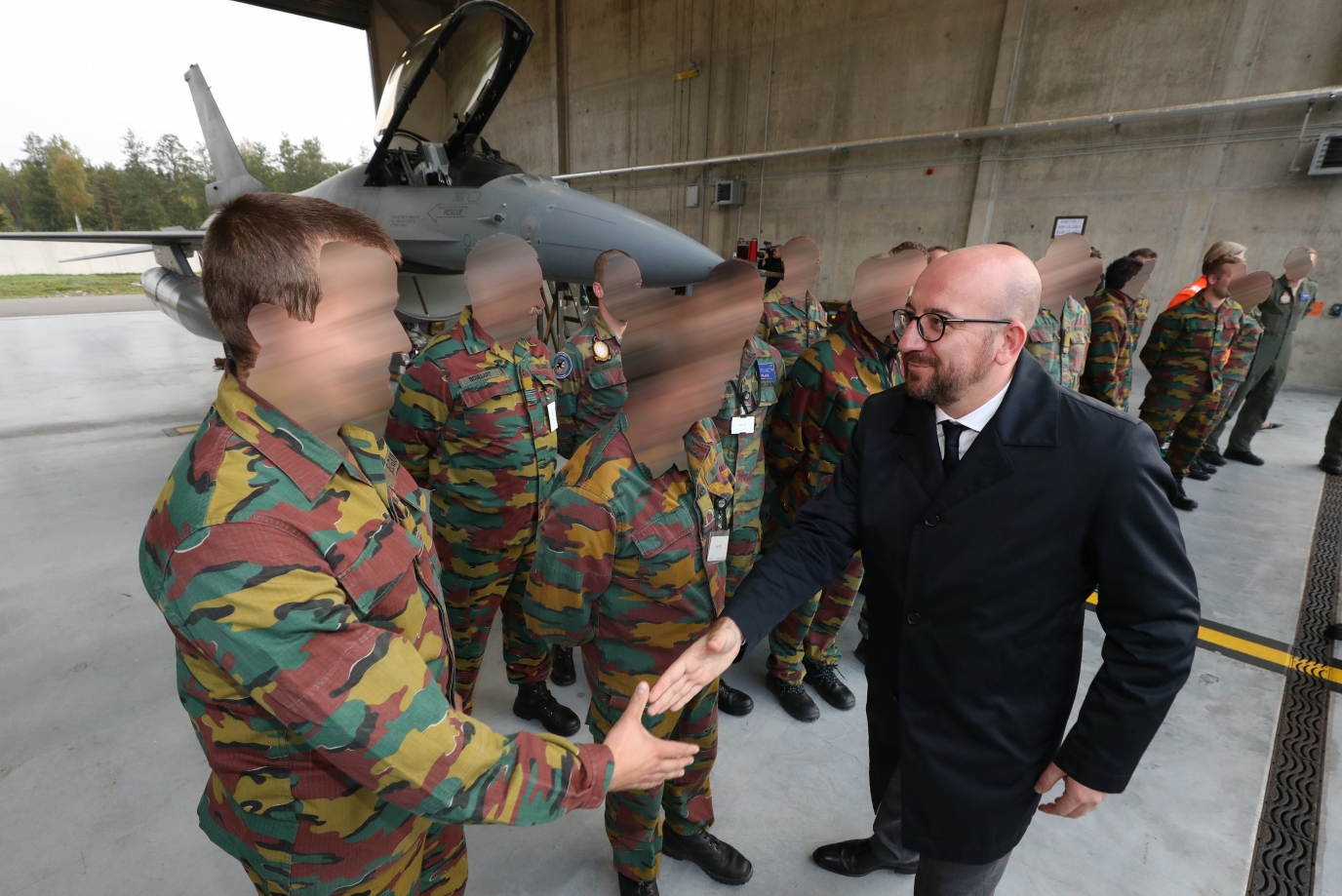 Bezoek aan de militaire basis van Amari in Estland 