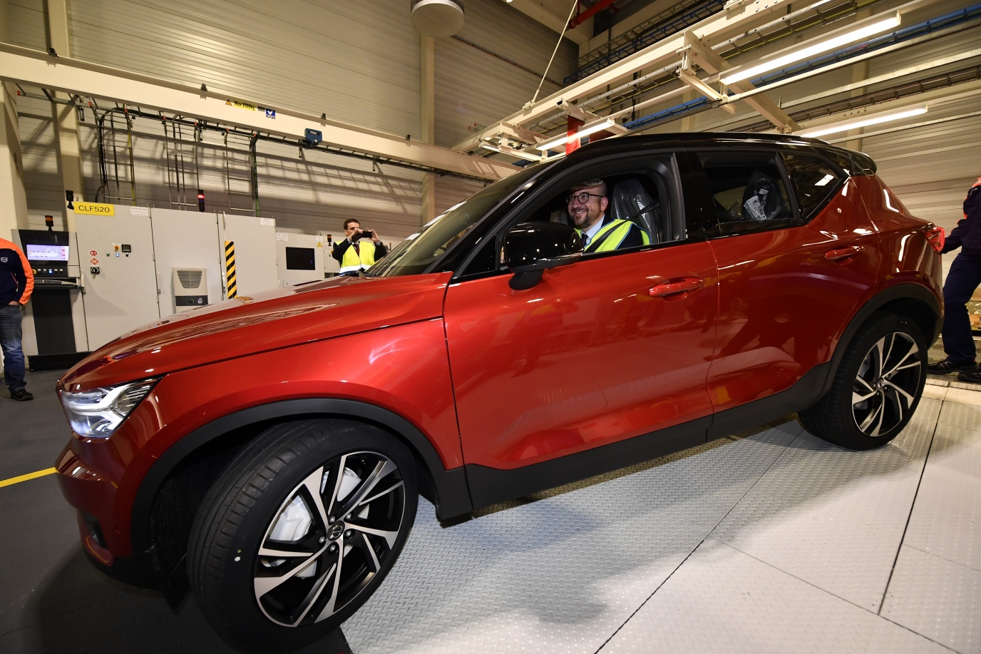 Opstart van de productie van de Volvo XC40 bij Volvo Car Gent