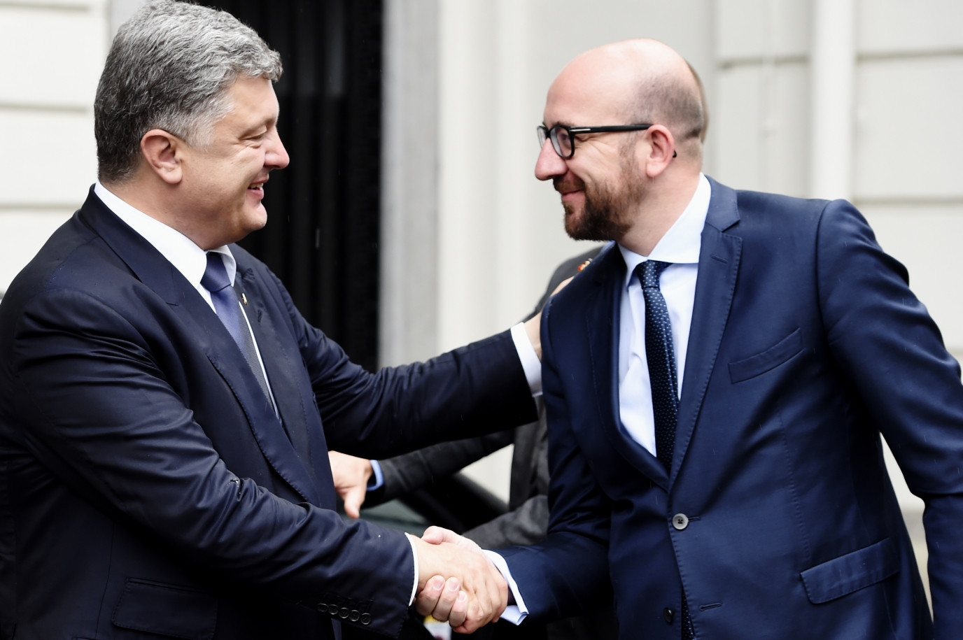 Bilateraal gesprek met de Oekraïense president Petro Porochenko