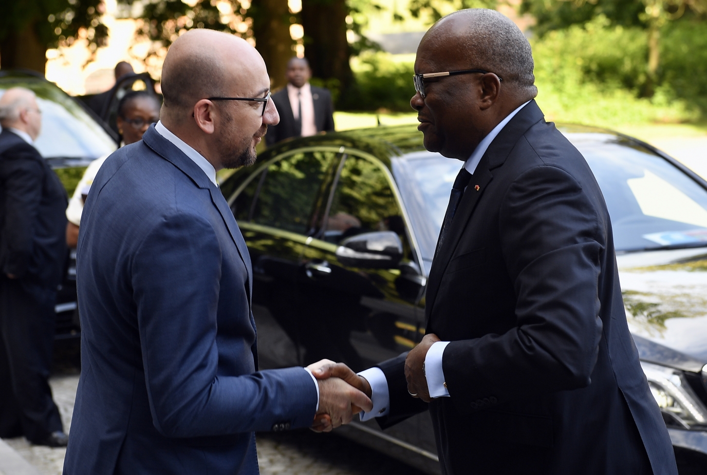 Ontmoeting met de president van Burkina Faso, Z.E. de heer Roch Marc Christian Kaboré