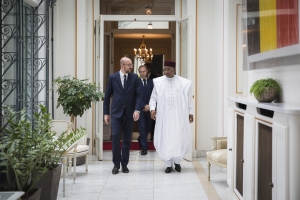 Ontmoeting met de president van Niger, Z.E. dhr. Mahamadou Issoufou