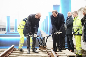 Le chantier RER est officiellement relancé sur la ligne 124 (Bruxelles - Nivelles)