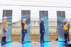 Indienststelling van 3de en 4de spoor tussen Brussel en Denderleeuw 