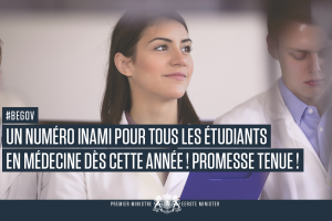 Numéros INAMI et quota - Attestations universitaires pour les étudiants diplômés en médecine 