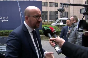 Bijeenkomst van de staatshoofden en regeringsleiders van de EU met Turkije: doorstep