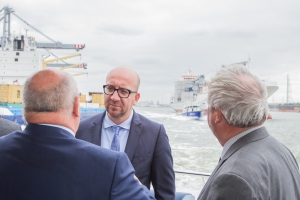 Visite de travail au Port d’Anvers