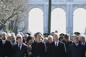 Commemoration ceremony of the Brussels attacks on 22 March