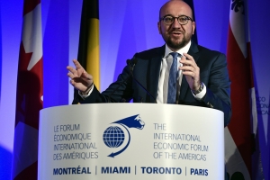 Deelname aan het “International Economic Forum of the Americas” in Montreal