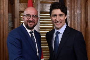 Meeting with the Prime Minister of Canada, Justin Trudeau