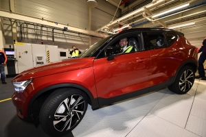 Lancement de la production de la Volvo XC40 à l'usine de Gand