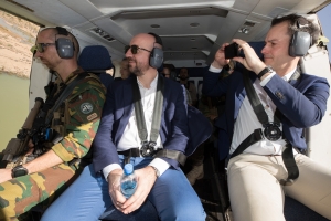 Visite à nos militaires présents sur la base de Koulikouro au Mali