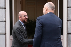 Treffen mit dem albanischen Premierminister Edi Rama