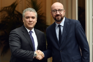 Rencontre avec le Président de la Colombie, S.E.M. Iván Duque