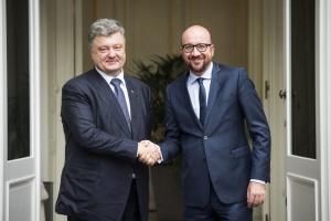 Bilateraal gesprek met de Oekraïense president Petro Porochenko