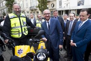 Bezoek aan de Joodse gemeenschap in Antwerpen