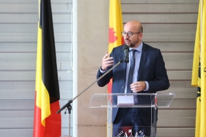 Inhuldiging van de brandweerkazerne van Namen