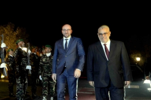 Premiers Charles Michel en Abdelilah Benkirane