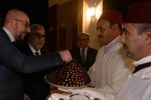 Premiers Charles Michel en Abdelilah Benkirane