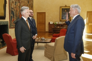 François Bellot is sworn in as Minister of Mobility