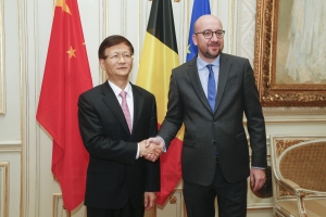 Rencontre avec M. Meng Jianzhu, membre du bureau politique du comité central du Parti Communiste Chinois, Conseiller d’Etat