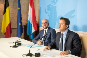 Neunte gemeinsames Treffen der Regierungen Belgiens und Luxemburgs