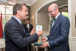 Neunte gemeinsames Treffen der Regierungen Belgiens und Luxemburgs