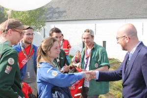 25.000 scouts rassemblés à Louvain-la-Neuve