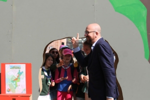 25.000 scouts rassemblés à Louvain-la-Neuve