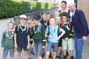 Bijeenkomst van 25 000 scouts in Louvain-la-Neuve