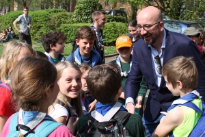 25.000 scouts rassemblés à Louvain-la-Neuve