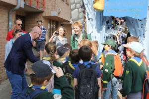 25.000 scouts rassemblés à Louvain-la-Neuve