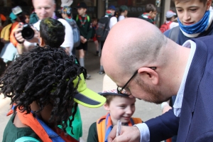 25.000 scouts rassemblés à Louvain-la-Neuve