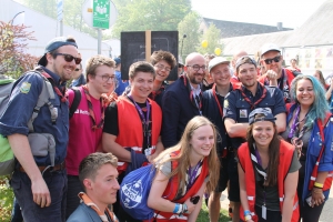 25.000 scouts rassemblés à Louvain-la-Neuve