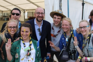 25.000 scouts rassemblés à Louvain-la-Neuve