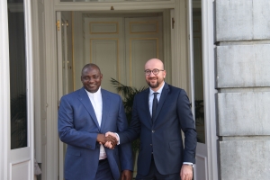 Meeting with the President of Gambia, H.E. Mr Adama Barrow