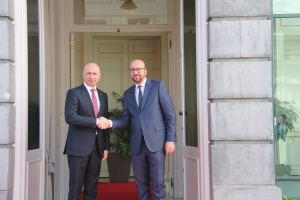 Treffen mit dem Premierminister der Republik Moldawien, Herrn Pavel Filip