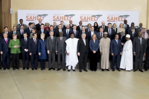 Internationale conferentie op hoog niveau over de SaheInternationale hochrangige Sahel-Konferenz