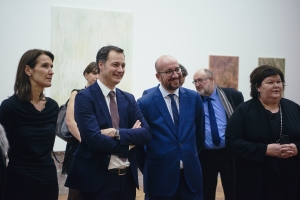 Regering-Michel bezoekt BOZAR
