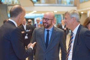 Inauguration du nouveau centre de production de vaccins contre la polio chez GSK à Wavre