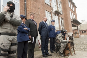 Werkbezoek aan de Speciale Eenheden van de Federale Politie