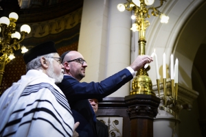 Discours à la Grande Synagogue de Bruxelles