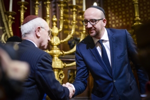 Discours à la Grande Synagogue de Bruxelles